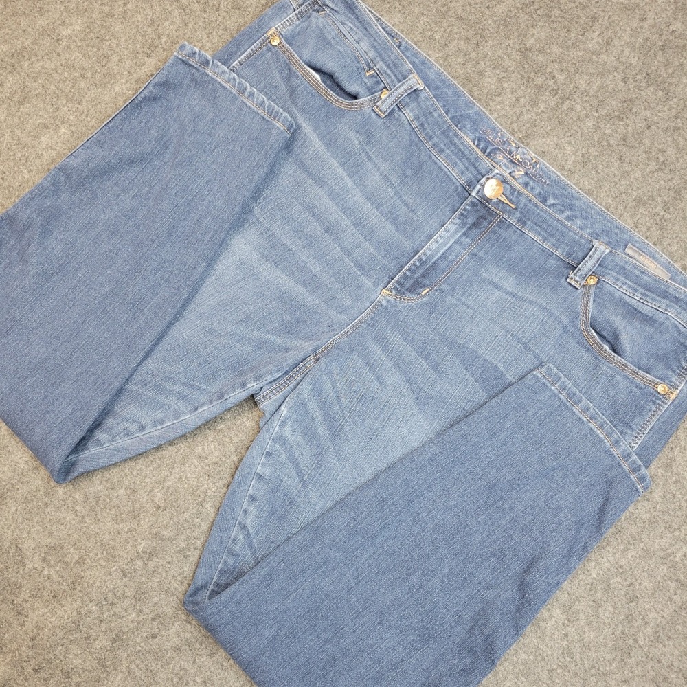 Melissa McCarthy Seven7 Jeans Womens 24 Plus Denim Legging Y2k Streetwear Grunge